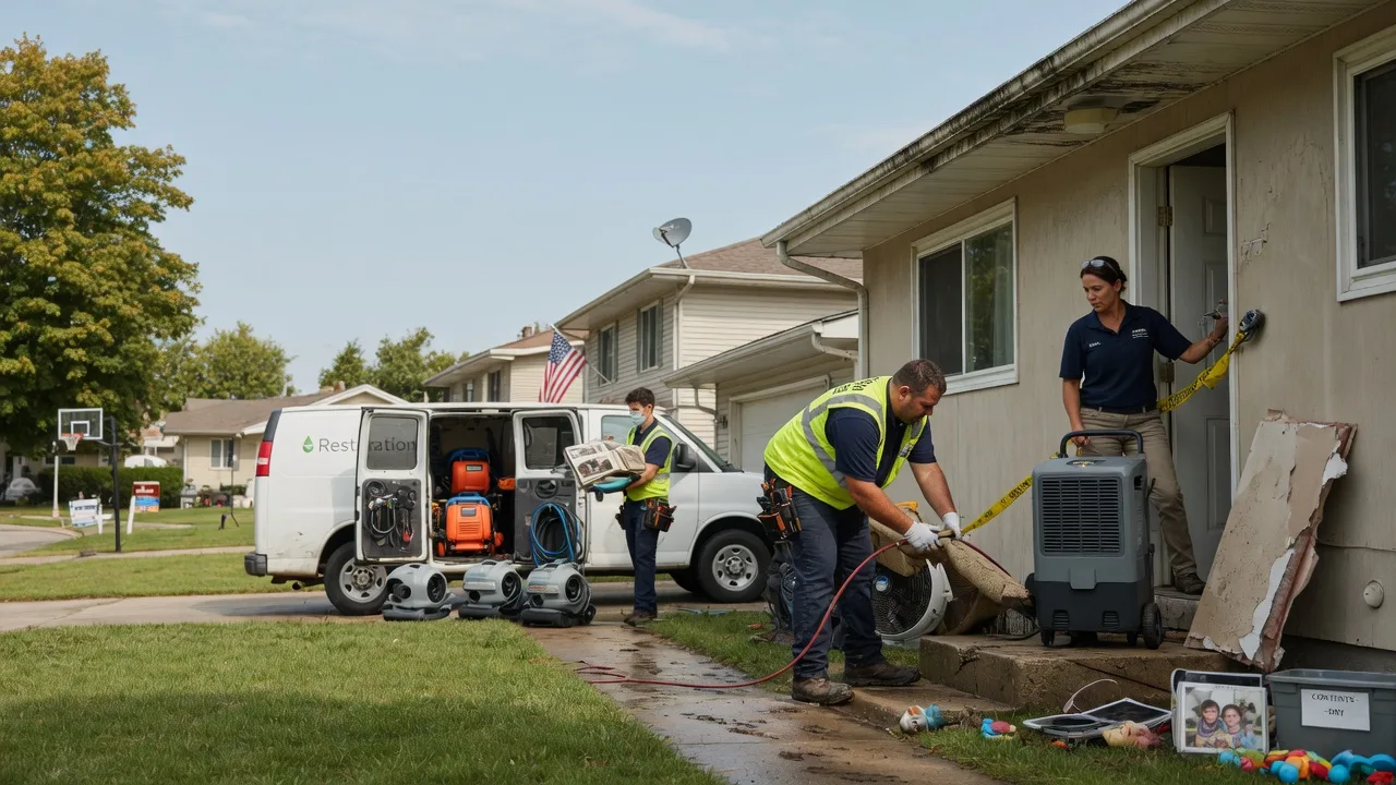 Water Damage Restoration in Hanna, WY near me